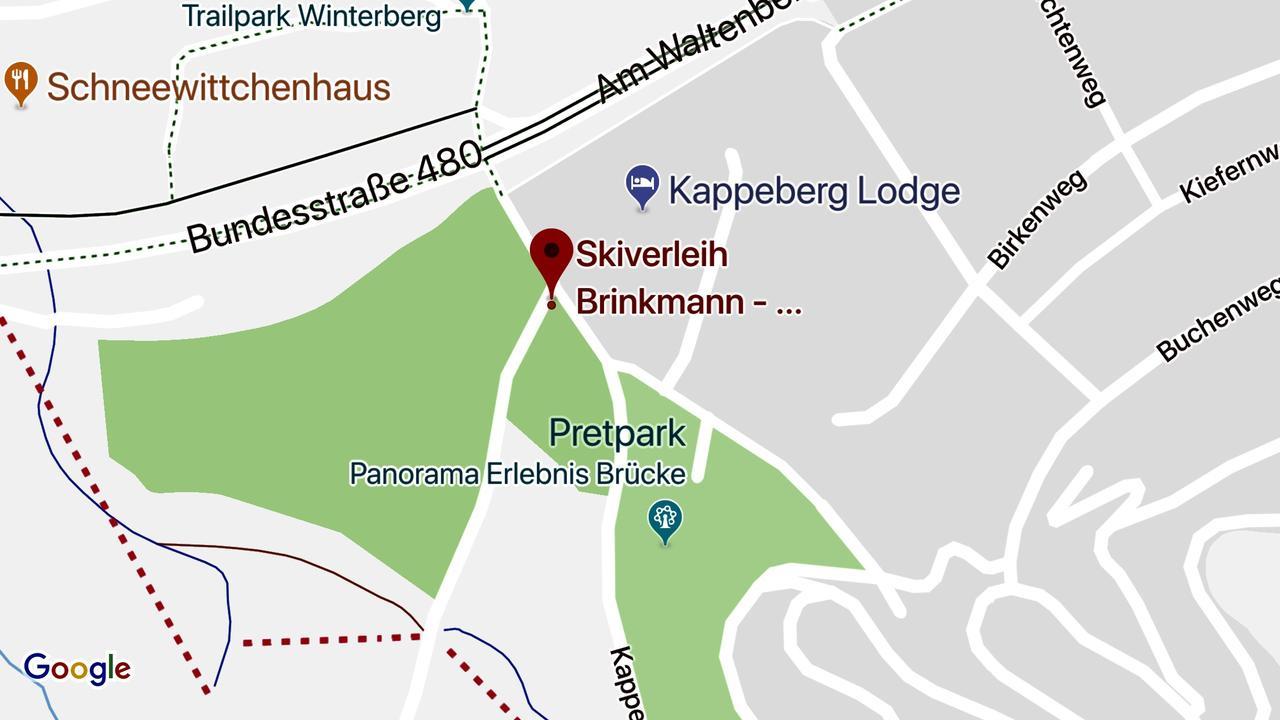 Kappeberg Lodge Winterberg Exterior foto